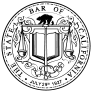 Bar of the State of California Badge