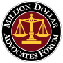 Million Dollar Advocates forum Badge